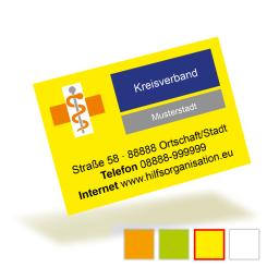 Prospekt-Etiketten 80 x 50 mm 