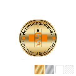 Folien-Aufkleber "rund" 