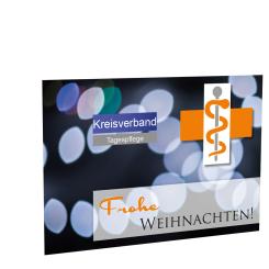 Weihnachts-Postkarte individuell gestaltbar 