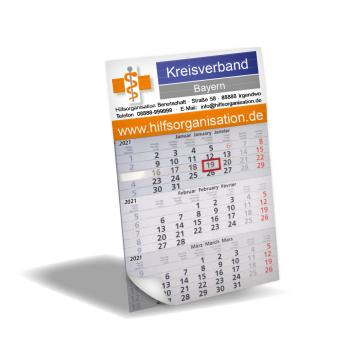 3-Monats-Kalender 